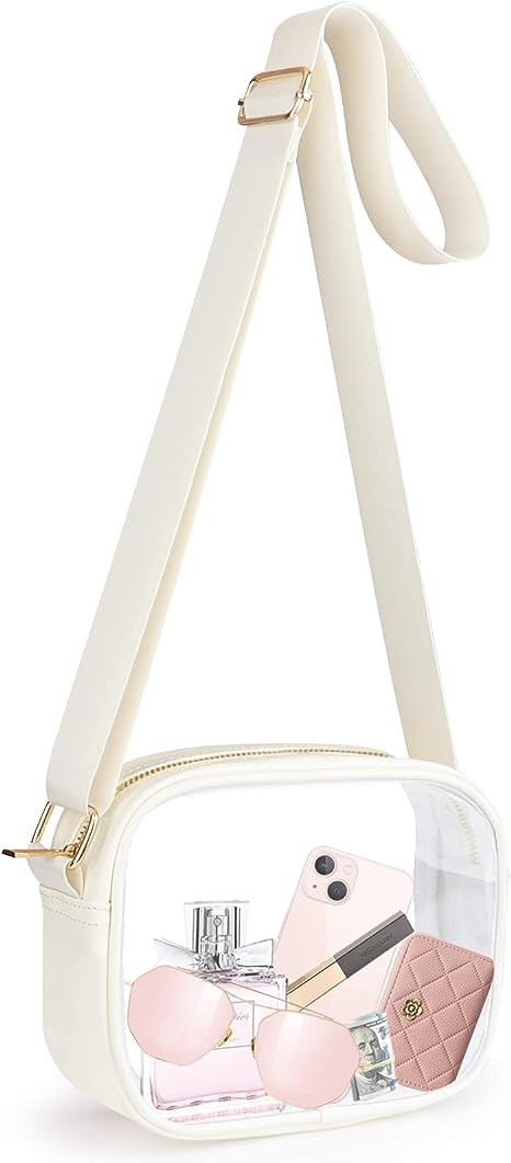 KETIEE Clear Crossbody Purse Bag