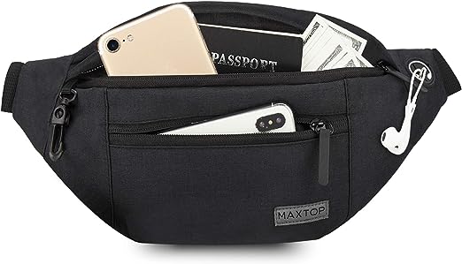 MAXTOP Crossbody Fanny Pack Belt Bag