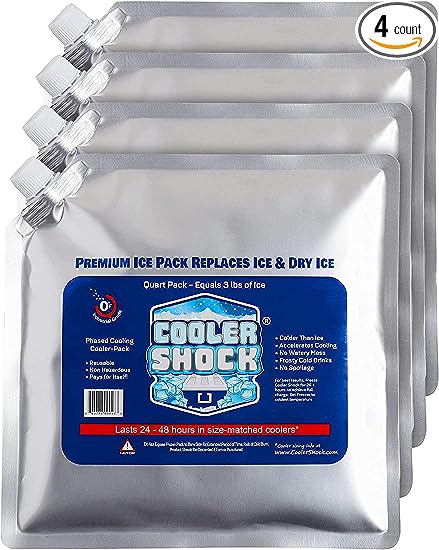 Cooler Shock Reusable Ice Packs